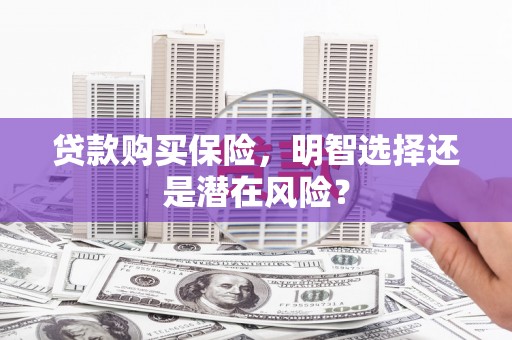 思南贷款购买保险，明智选择还是潜在风险？