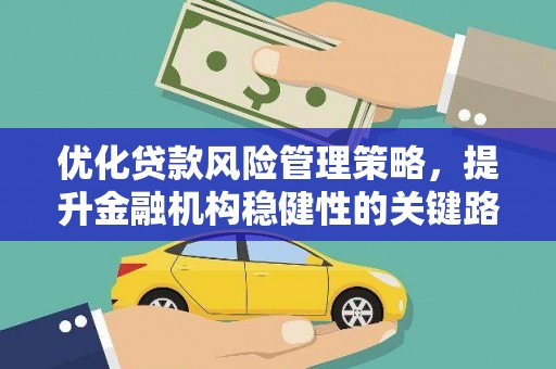 思南优化贷款风险管理策略，提升金融机构稳健性的关键路径