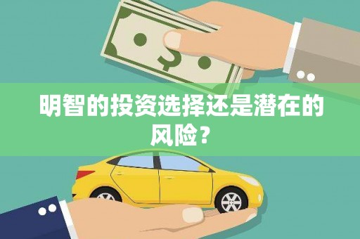 思南明智的投资选择还是潜在的风险？