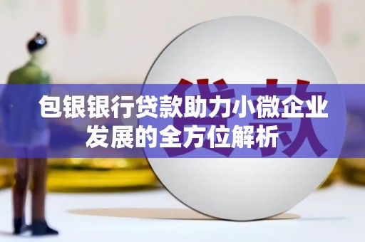 思南包银银行贷款助力小微企业发展的全方位解析