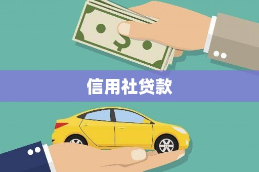 思南信用社贷款