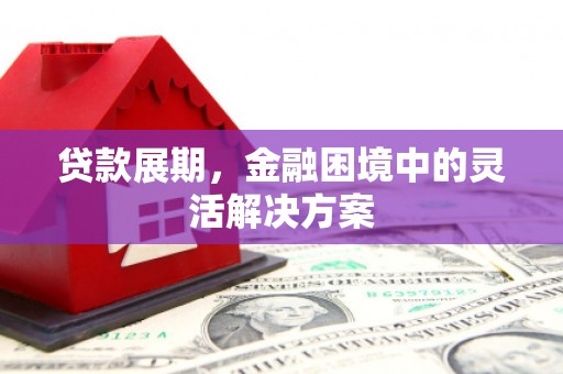 思南贷款展期，金融困境中的灵活解决方案
