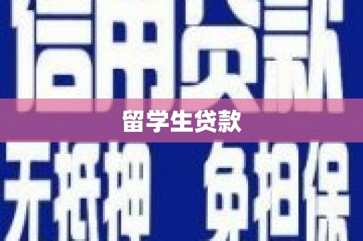 思南留学生贷款