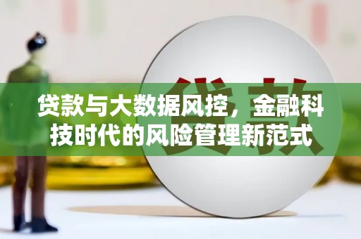 思南贷款与大数据风控，金融科技时代的风险管理新范式