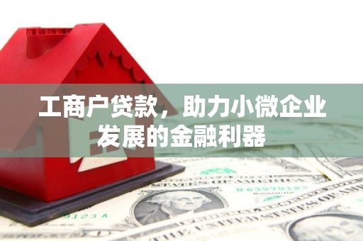 思南工商户贷款，助力小微企业发展的金融利器