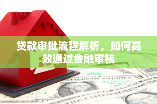 思南贷款审批流程解析，如何高效通过金融审核