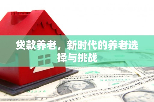 思南贷款养老，新时代的养老选择与挑战