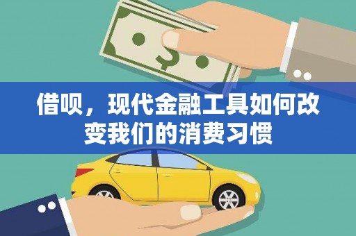 思南借呗，现代金融工具如何改变我们的消费习惯