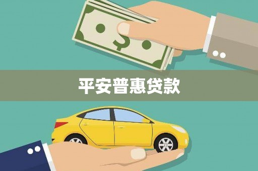 思南平安普惠贷款