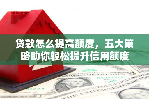 思南贷款怎么提高额度，五大策略助你轻松提升信用额度