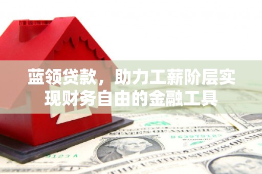 思南蓝领贷款，助力工薪阶层实现财务自由的金融工具