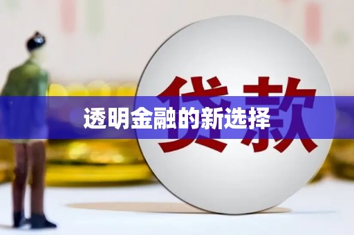 思南透明金融的新选择