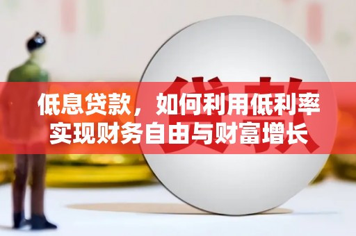 思南低息贷款，如何利用低利率实现财务自由与财富增长