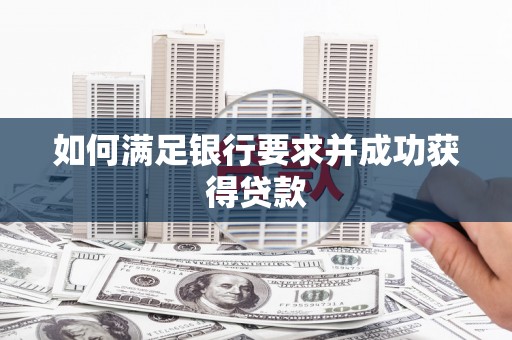 思南如何满足银行要求并成功获得贷款